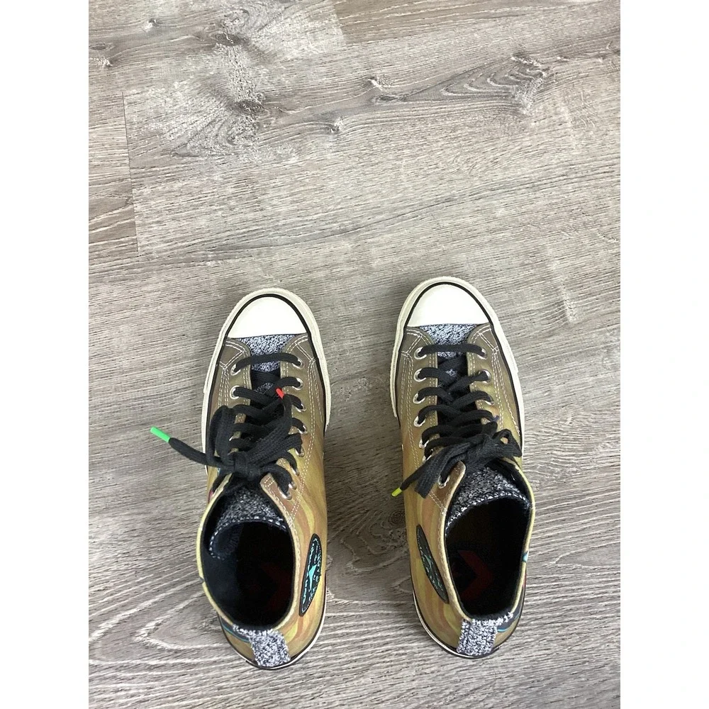 Converse Chuck Taylor All-Star 70 Hi NBA Jam Hardwood Floor Mens 7 Shoes Sneaker